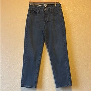 Universal Thread Deep Blue Cropped Jeans